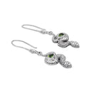 USHARI IN PERIDOT EARRING
