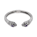 USHARI IN AMETHYST CUFF