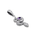USHARI IN AMETHYST PENDANT