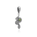 USHARI IN PERIDOT PENDANT