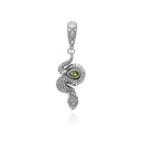 USHARI IN PERIDOT PENDANT