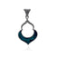 AGRA TEAL PENDANT