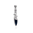 LIANA IN TEAL PENDANT