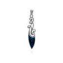 LIANA IN TEAL PENDANT