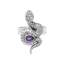 USHARI IN AMETHYST RING