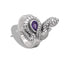 USHARI IN AMETHYST RING