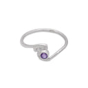 HYPNOTIC AMETHYST RING