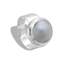 PENINA WHITE RING