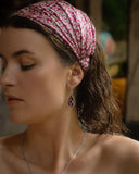 HARLEQUIN PINK EARRING