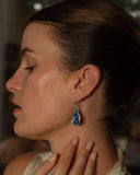 HARLEQUIN TEAL EARRING