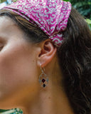 ART NOUVEAUX PINK EARRING