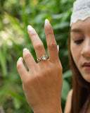 FRANGIPANI CHAIN RING