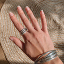 RUSSIAN BANGLE PLAIN & PLAITED