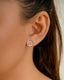 PLANET 1 AMETHYST STUD