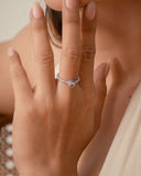 ZIRCONIA HALO RING
