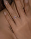 BETWIXT GARNET RING