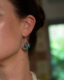 AGRA TEAL EARRING