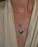 AGRA TEAL PENDANT