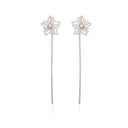 HIBISCUS STALK EARRING