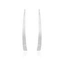 SILVER LOOPER CURVE EARRING