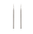 SILVER LINING IN THE ROUGH EARRING