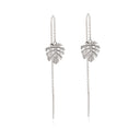 MONSTERA CHAIN EARRING