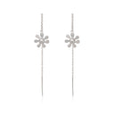 FLOWER CHAIN EARRING