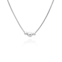 TRIPLE BALL NECKLACE