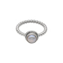 PEARL HALO RING