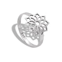 OPEN LOTUS RING
