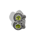 ECLECTIC OWL PERIDOT RING