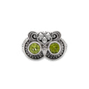 ECLECTIC OWL PERIDOT RING