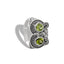 ECLECTIC OWL PERIDOT RING