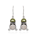 PEEK A BOO EARRING - PERIDOT