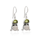 PEEK A BOO EARRING - PERIDOT