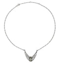 SWOON NECKLACE GREEN AMETHYST