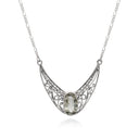 SWOON NECKLACE GREEN AMETHYST