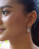 FRANGIPANI DROP EARRING