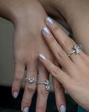 DOUBLE FRANGIPANI RING