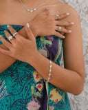 TRIPLE FRANGIPANI NECKLACE
