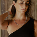 GOTHIC PEARL EARRING