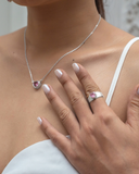 PINK HEARTSTRUCK RING