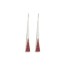 PINNACLE RED CORAL EARRING
