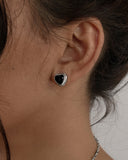 MY BLACK HEART STUD