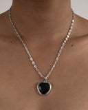 MY BLACK HEART PENDANT