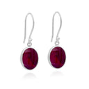 ELLIPSE IN PINK EARRING