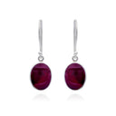 ELLIPSE IN PINK EARRING