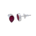 PINK DEWDROP STUD