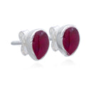 PINK DEWDROP STUD