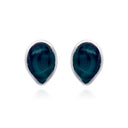 TEAL DEWDROP STUD